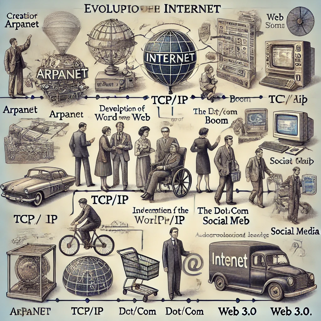 The History of the Internet: From ARPANET to Web 3.0